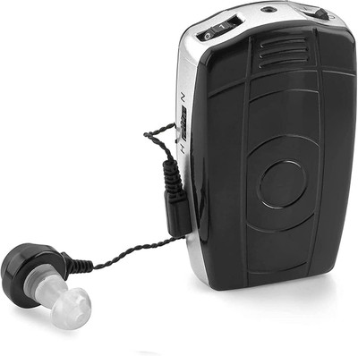 Balson V-68 Pocket Sound Personal Sound Amplifier Hearing Aid Machine - A Portable Solution to Clear and Crisp Hearing Pocket Model Hearing Aid(For Single Ear, With 3 Month Warranty and Free Special Power Kit Worth 399/-)