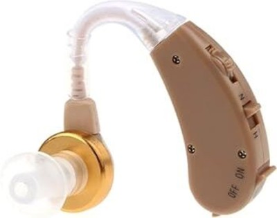 Balson Axon V-168 Sound Enhancement Amplifier behind the ear hearing machine best sound voice BTE Amplifier for old age Hearing Aid(Beige)