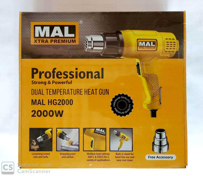 MAL HEAT GUN HG2000 DUAL TEMPERATURE HEAT GUN 2000 W Heat Gun