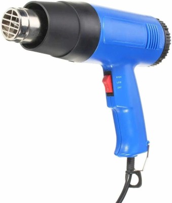 HANUTECH Dual Temperature Heat Gun Hot Air Gun Hand Held Heat Sealer Hot Air Heat Gun Blower High Quality Professional Industrial Electric Gun Paint Varnish Stripper Shrink Wrapping Thermal Power Tool Air Blower 1500 W Heat Gun