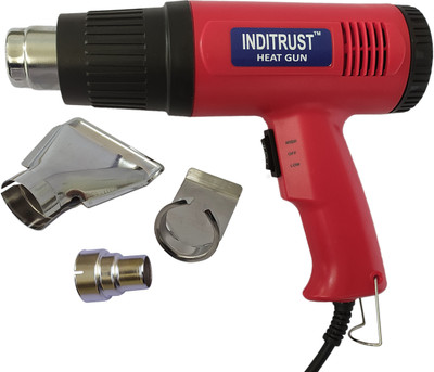Qualigen 2000W Electric Heat Gun Copper Element with 3 type Nozzle 2000 W Heat Gun