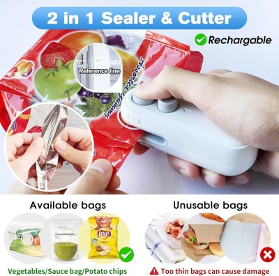 Wifton Heat Sealer, Plastic Bag Sealing Machine Hand Held Heat Sealer(20 mm)