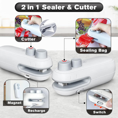 SBTs Mini Sealing Machine Hand Held Heat Sealer(20 mm)
