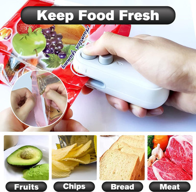 Wifton Handheld Plastic Bag Resealer Hand Held Heat Sealer(20 mm)