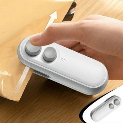 HANATY MINI PORTABLE PACKAGE SEALING MACHINE Hand Held Heat Sealer(10 mm)