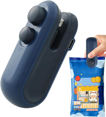 Dwiti Enterprise Portable Mini Sealing Machine 2 in 1 USB Rechargeable Magnetic Bag Sealer Hand Held Heat Sealer(99 mm)