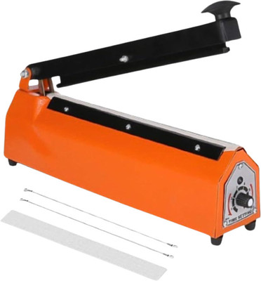 ziffer 8 Inch Poly Sealing Machine + 3 Elements Hand Held Heat Sealer(200 mm)