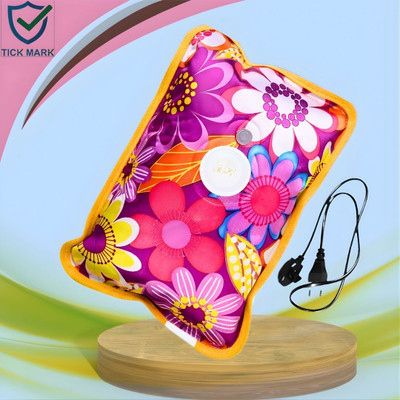 tick mark Electrical Heating pad Pain Relief, Period hot bag With Filled Gel 1 LMulticolor Heating Pad