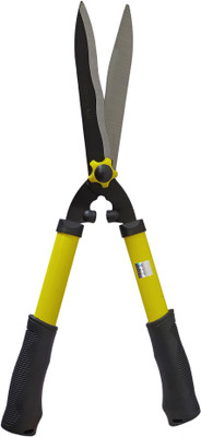 DUMDAAR Heavy duty Garden tool Metal Hedge shear Blade Carbon steel & rubber grip handle Yellow (Pack of 1) Hedge Shear(53 cm)