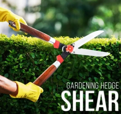 Unique Collection Hub Hedge shear, Garden tools, Gardening tools, Garden scissor, Cutting tools Scissor, plant cutting tools, grass shear with sturdy handle Hedge Shear(54 cm)