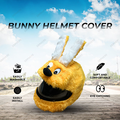 SRPHERE YT11 BUNNY STYLE COVER YELLOW COLOR Helmet Buckle Clip