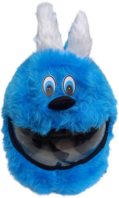BestLook Funny Ridding Rabbit Design Bunny Helmet Cover for Full Face Helmet Cover Helmet Buckle Clip