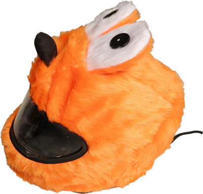 road religion Helmet Cover/Sleeve for Full Face Motorcycle helmet, Quarky Orange Style Helmet Buckle Clip