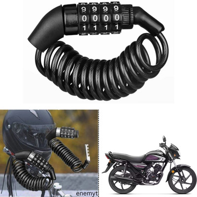 ENEMYT Stainless Steel Combination Lock For Helmet