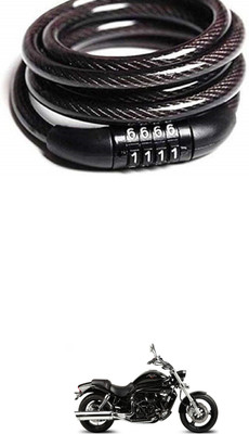 PRTEK Iron Cable Lock For Helmet