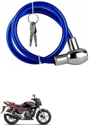 AS TRADERS Iron Cable Lock For Helmet