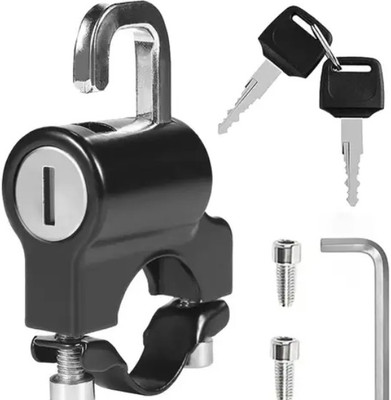 Rising Fab Aluminium Key Lock For Helmet