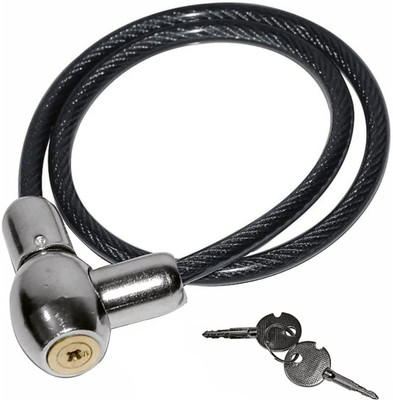 AUTOGUYS Stainless Steel Cable Lock For Helmet