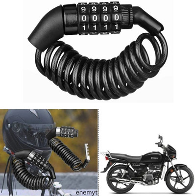 ENEMYT Stainless Steel Combination Lock For Helmet