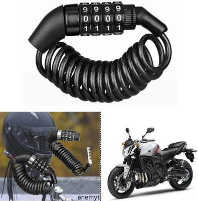 ENEMYT Stainless Steel Combination Lock For Helmet