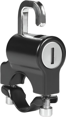 Glitzn Stainless Steel Key Lock For Helmet