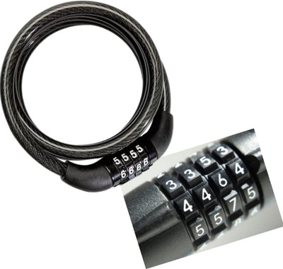 Shopone Iron Combination Lock For Helmet