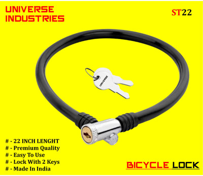 Universe Iron Cable Lock For Helmet