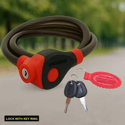 Universe Stainless Steel Cable Lock For Helmet