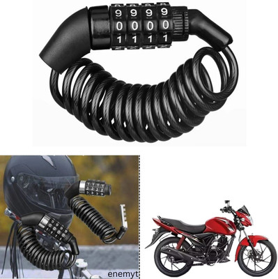 ENEMYT Stainless Steel Combination Lock For Helmet
