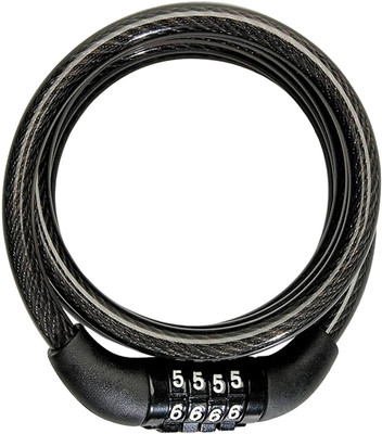 RideStick Steel Combination Lock For Helmet