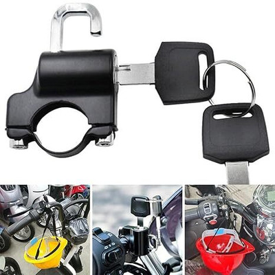 DIOXIT Aluminium Key Lock For Helmet