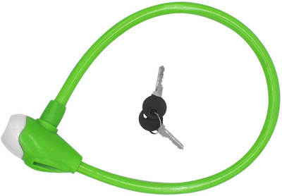 ALLEXTREME Plastic, Steel Cable Lock For Helmet