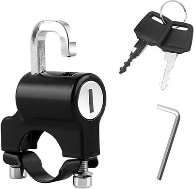 The Electra Aluminium Key Lock For Helmet
