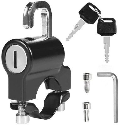 HAEZUR Aluminium Key Lock For Helmet