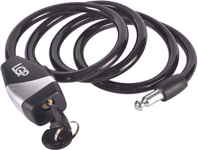 LGP LUNKAR GENUINE PARTS Aluminium Cable Lock For Helmet