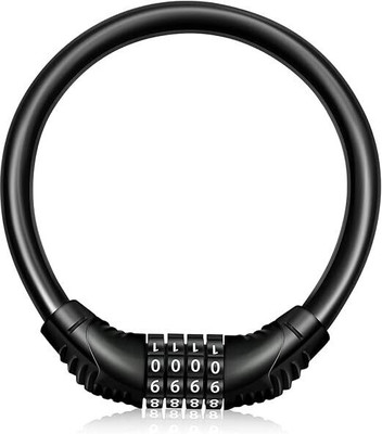 Kruvad Plastic Cable Lock For Helmet