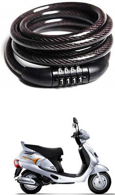 PRTEK Iron Cable Lock For Helmet
