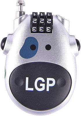 LGP LUNKAR GENUINE PARTS Aluminium Cable Lock For Helmet