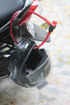 Universe Stainless Steel Key Lock For Helmet