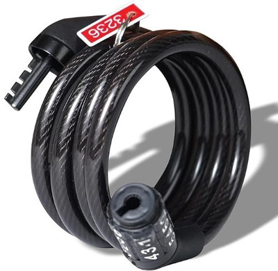 ZEITEX Iron Cable Lock For Helmet
