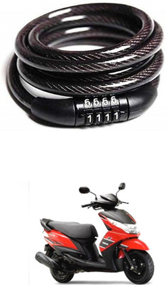 PRTEK Iron Cable Lock For Helmet
