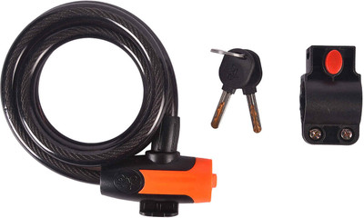 LGP LUNKAR GENUINE PARTS Aluminium Cable Lock For Helmet