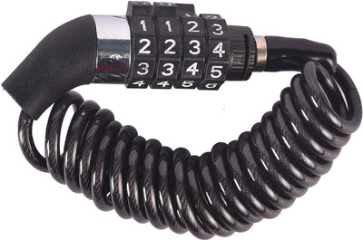 LGP LUNKAR GENUINE PARTS Aluminium Cable Lock For Helmet