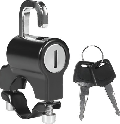 Glitzn Stainless Steel Key Lock For Helmet