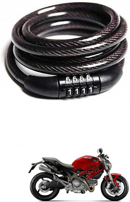 PRTEK Iron Cable Lock For Helmet