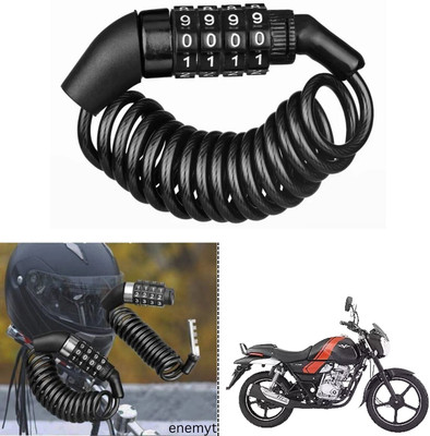 ENEMYT Stainless Steel Combination Lock For Helmet