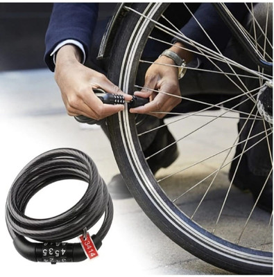 Naveeneha Aluminium Cable Lock For Helmet