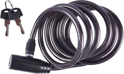 LGP LUNKAR GENUINE PARTS Aluminium Cable Lock For Helmet