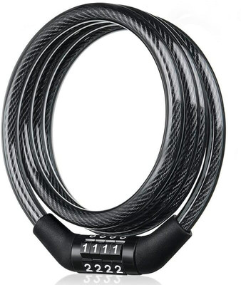 Zordik Iron Cable Lock For Helmet