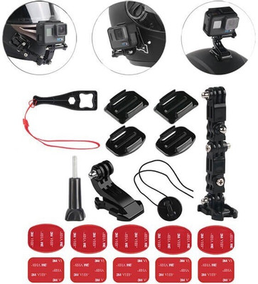 TECHGEAR Bendable Neck Strap Camera Mount(Black)